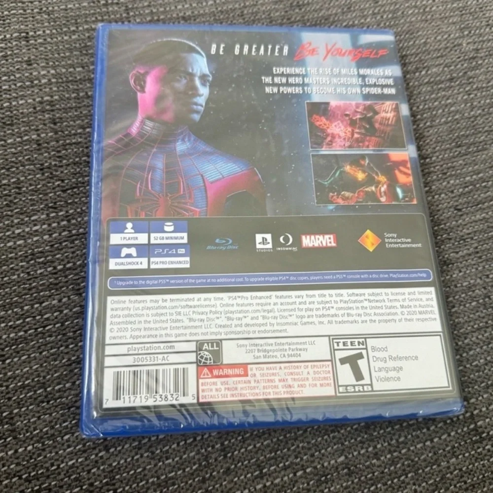 PS4 Game Spider-Man Miles Morales